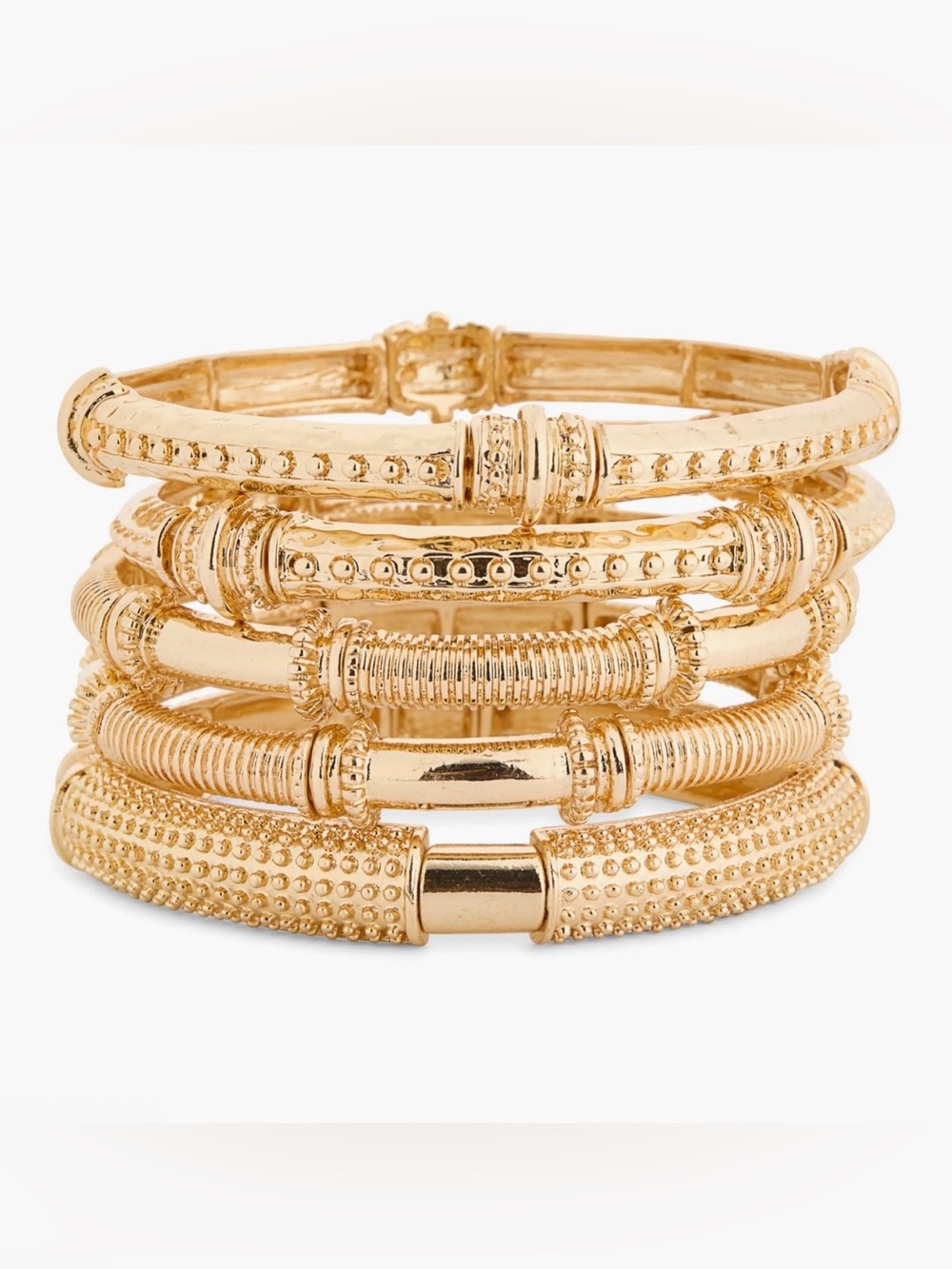 Erica Lyons 5 Piece Bangle Set